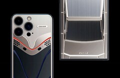 Das Apple iPhone 15 Pro Max und das Samsung Galaxy S24 Ultra erhalten ein kurioses Makeover durch Caviar. (Bild: Caviar)