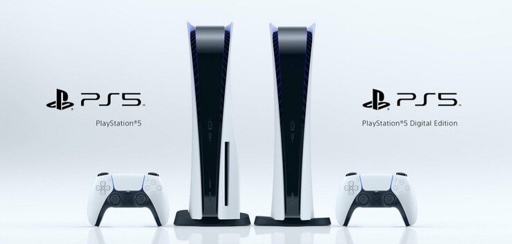 Auf der Vorderseite der PlayStation 5 finden sich ein USB-C-Port und ein USB-A-Anschluss, neben dem Blu-ray-Laufwerk bei der Standard-Version natürlich. (Bild: Sony)