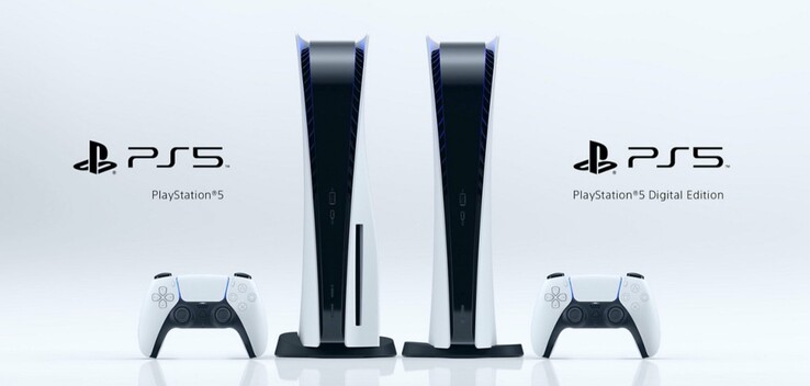 Auf der Vorderseite der PlayStation 5 finden sich ein USB-C-Port und ein USB-A-Anschluss, neben dem Blu-ray-Laufwerk bei der Standard-Version natürlich. (Bild: Sony)