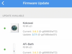 Ubiquiti bietet ein neues Update an. (Screenshot: Notebookcheck.com)