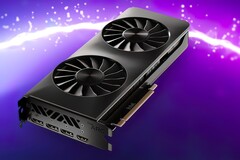 Die Intel Arc A750 Limited Edition ist nur die zweitschnellste Destkop-Grafikkarte der Alchemist-Generation. (Bild: Intel)