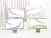 Die neuen M8-Monitore erinnern in ihren Farben stark an den neuen iMac von Apple (Bild: Samsung)