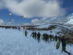 Zwei Armeen in Total War: Rome Remastered.
