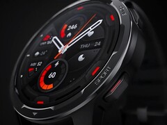 Eine der drei geplanten Farboptionen für die Xiaomi Watch S1 Active, die es neben Schwarz auch in Weiß und Blau geben soll.