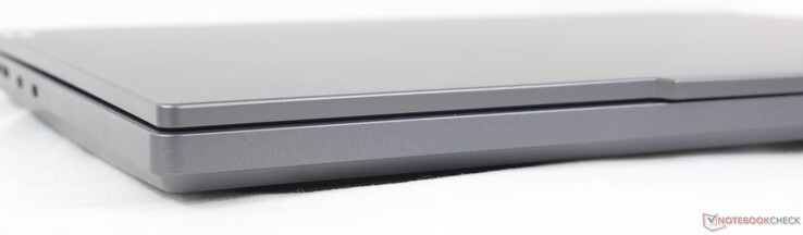 Vorne: Keine Anschlüsse