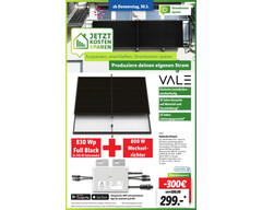 Balkonkraftwerk zum günstigen Preis ab dem 29.05.2024 (Bild: LIDL-Prospekt)