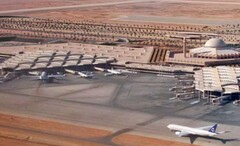 Der Flughafen in Ryadh, Saudi Arabien ist als letztes vom Laptop-Bann der USA betroffen.