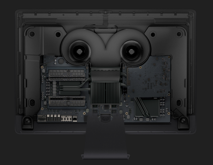 Innerer Aufbau iMac Pro (Bild: Apple)