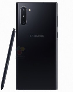 Das Galaxy Note 10 von hinten (Quelle: Winfuture)