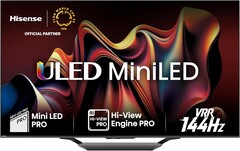 Amazon verkauft den 65 Zoll großen Hisense U7 Mini-LED-Fernseher im TV-Deal für günstige 699 Euro (Bildquelle: Hisense)