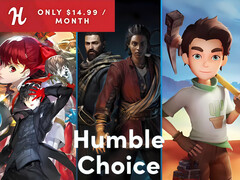 Das Banner für das Humble Choice Bundle im August. (Bildquelle: Humble Bundle mit Bearbeitungen)
