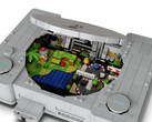LEGO PlayStation-Bauset mit Ape-Escape-Diorama