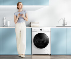 Die Midea V3 Serie wäscht und trocknet besonders energieeffizient. (Bildquelle: Midea)