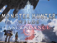 Offizielles Ankündigungsbild zu Monster Hunter Wilds: Ascendance, das 2027 für PC und Konsolen erscheint.