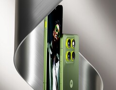 Das Motorola Edge 70 erhält ein auffälliges Design mit hellgrünen Farbakzenten. (Bildquelle: Evan Blass)