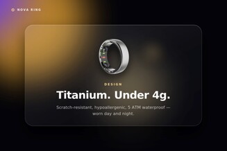 Man wirbt mit einem Gehäuse aus Titan...