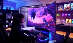 Das Samsung Game Portal bietet unter anderem Gaming-Monitore und Smart TVs zum Verkauf. (Bild: Samsung)