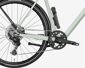 Verbaut ist eine Kettenschaltung