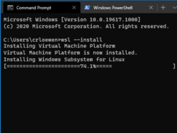 WSL lässt sich in der Version 2 mit nur einem Befehl installieren (Bild: Microsoft)