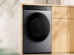 Die Xiaomi Mijia Washing Machine Pro soll mit "Blue Oxygen" für saubere Wäsche sorgen (Bildquelle: Xiaomi)