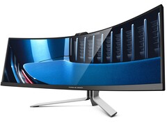 AOC PD49: Starker Monitor mit interessantem Design