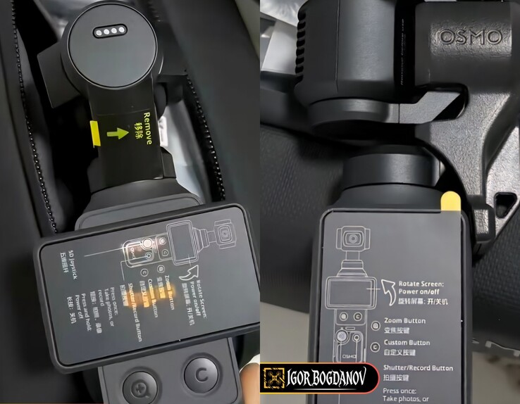 Die neue DJI Osmo Pocket 4 erhält neue 