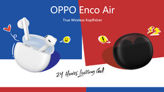 Oppo Enco Air TWS-Kopfhörer mit Bluetooth 5.2 für 79 Euro bei Amazon.