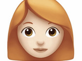 Mit iOS 12.1 wird das Emoji-Angebot auch um Gesichter mit roten Haaren erweitert. (Bild: Apple)