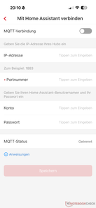 Einstellungen in der X-Sense App