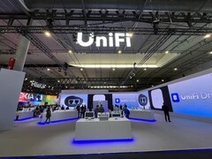 Ein aufgeräumter und großer Unifi-Stand. (Bildquelle: Andreas Sebayang/Notebookcheck.com)