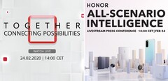 Sowohl Honor als auch Huawei wollen uns am 24. Februar mit neuen Hardware-Goodies überraschen.