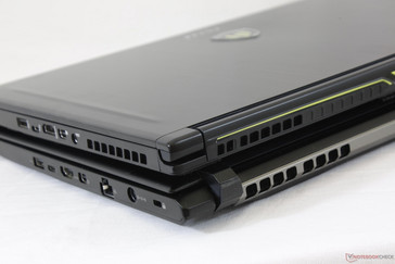 oben: MSI WS63, unten: SC15