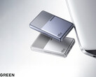 Das Nexode Air 65W Slim kostet in China umgerechnet rund 16 Euro. Zu sehen ist ein Werbebild mit den beiden Farbvarianten des Ladegeräts.