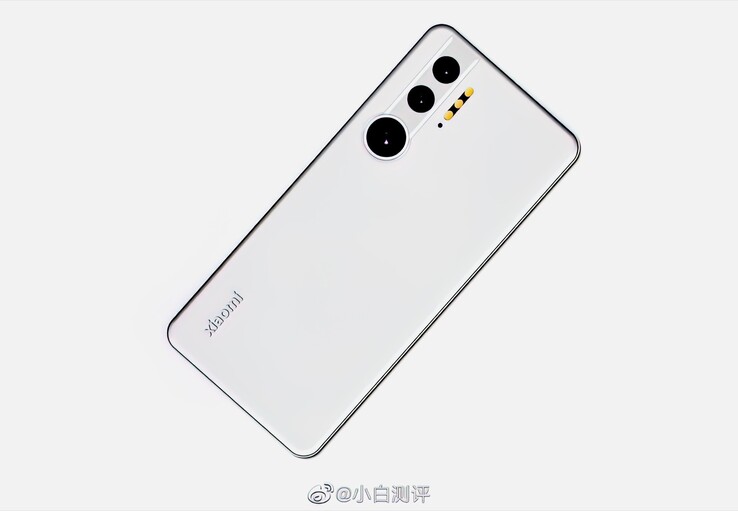 Dieses Renderbild zeigt angeblich das Design des Xiaomi 12 Mini. (Bild: Weibo / @Shadow_Leak)