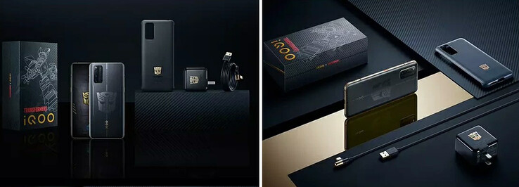 Die Transformers Special Edition kommt sogar mit einer hübschen Verpackung und einem passenden Ladegerät. (Bild: Vivo)