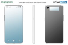 Oppo patentiert Smartphone mit zweitem Bildschirm ohne Frontkamera