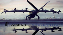 eVTOL Flugtaxi Archer Midnight: Europa-Premiere für das elektrische Luft-Taxi auf der Paris Air Show 2023.