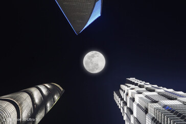 ... und mit aktiviertem Super-Mond-Modus.