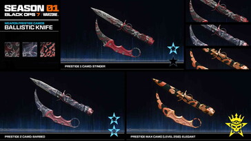 Call of Duty Black Ops 7 Season 1: Melee Weapon Ballistic Knife (Bild: Activision).