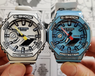 Im Bild – die Casio G-Shock GA-2100MNG-2A (rechts) und GA-2100MNG-7A (links)