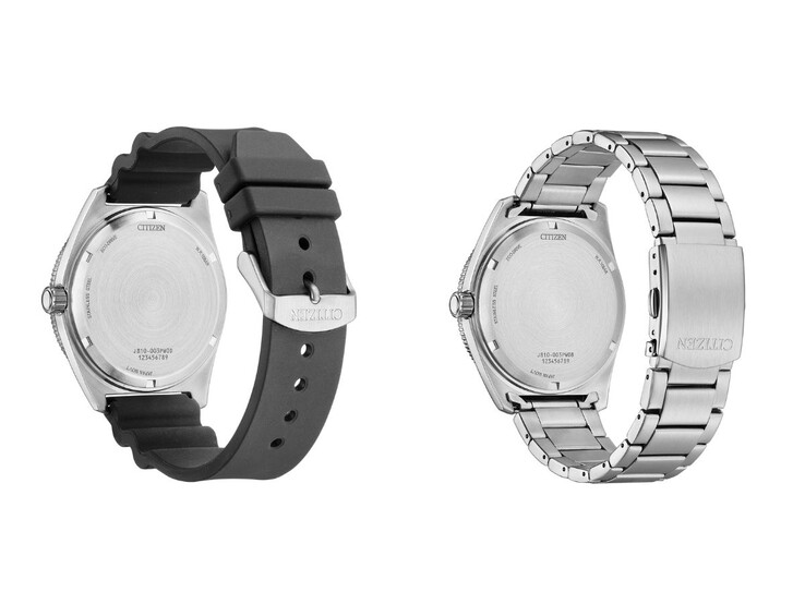 Die neuen Citizen-AW188-Uhren kommen jeweils mit Urethan- oder Metallarmbändern. (Bildquelle: Citizen, bearbeitet)