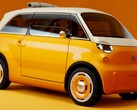 Das Elektro-Leichtkraftfahrzeug Fiat Multiplina bringt auf nur 3,04 Metern Länge 4 Sitze unter.