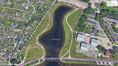 GPS-Test: Seeumrundung