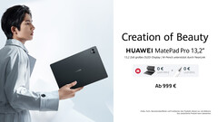 Das neue Flaggschiff-Tablet Huawei MatePad 13.2 startet mit Geschenken und Rabatt. (Bild: Huawei)