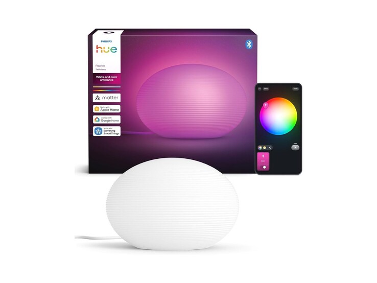 Die verbesserte Version der Philips Hue Flourish Tischleuchte. (Bildquelle: Philips Hue)
