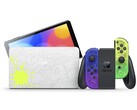 Das Nintendo Switch (OLED-Modell) gibts jetzt auch in einer schicken Splatoon 3-Version. (Bild: Nintendo)