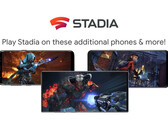 Google Stadia ist endlich auch auf einigen Smartphones anderer Hersteller verfügbar. (Bild: Google)