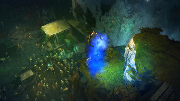 Ein Bild zeigt einen Angriff in Victor Vran.