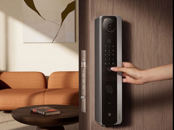 Verbaut sind Keypad, Fingerabdrucksensor und Kamera (Bildquelle: Xiaomi)