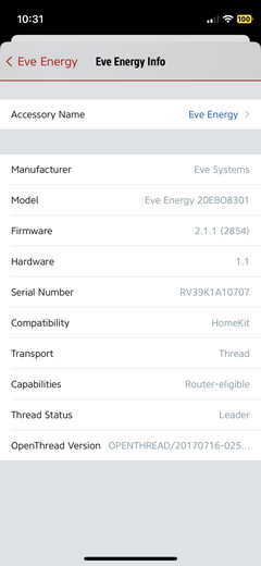 Eve Motion vor der Migration …